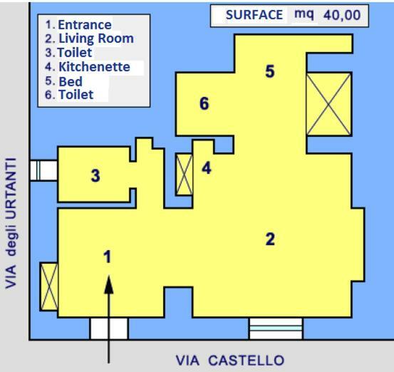 Villa Castello Apartments Капри Экстерьер фото