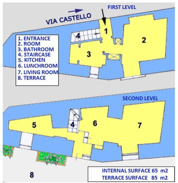 Villa Castello Apartments Капри Экстерьер фото